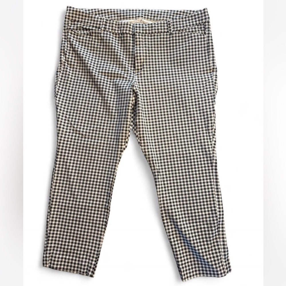 Black and White Checkered Pants